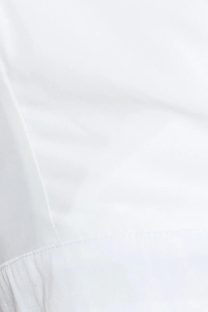 White Crop Top Sleeveless