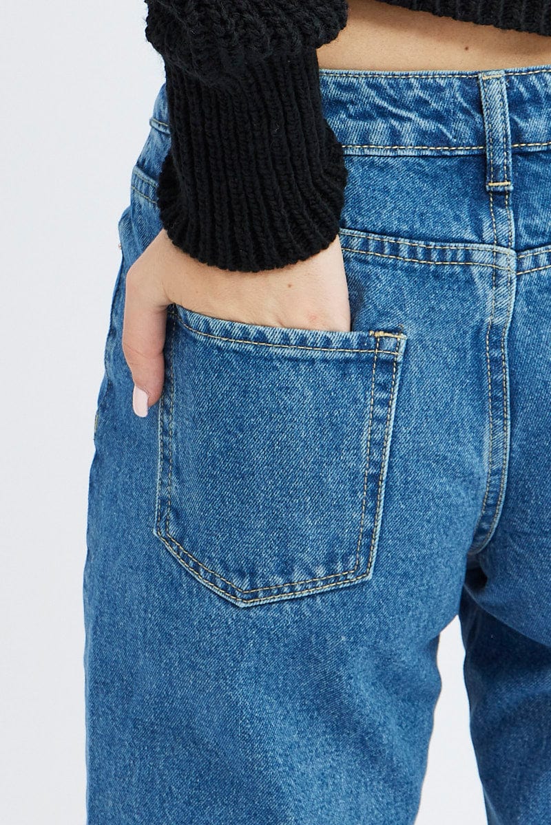 Denim Baggy Denim Jeans Low rise