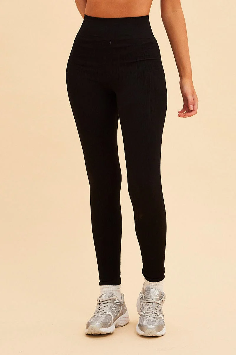 Black Nico Seamless Legging