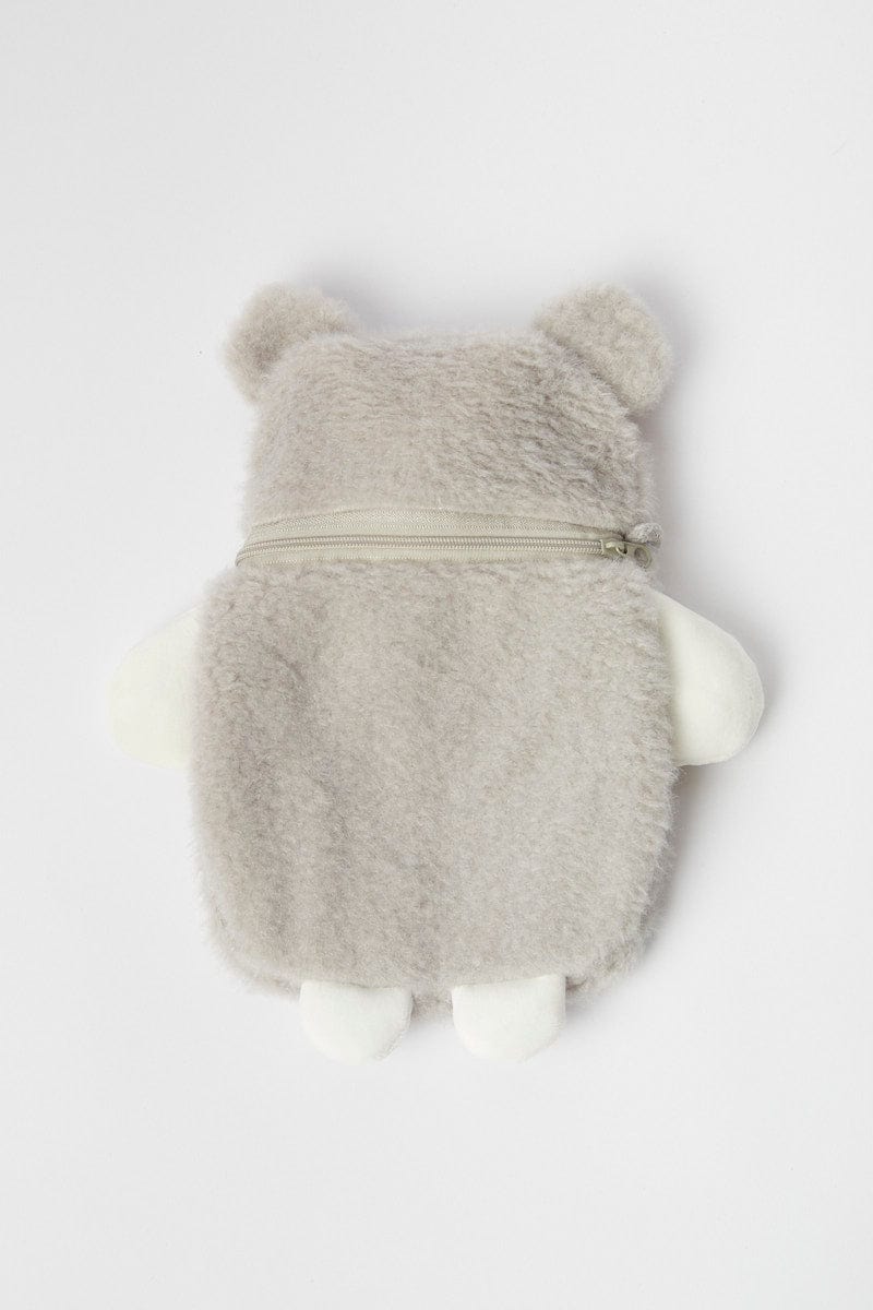 Grey Bear Hot Water Bottle