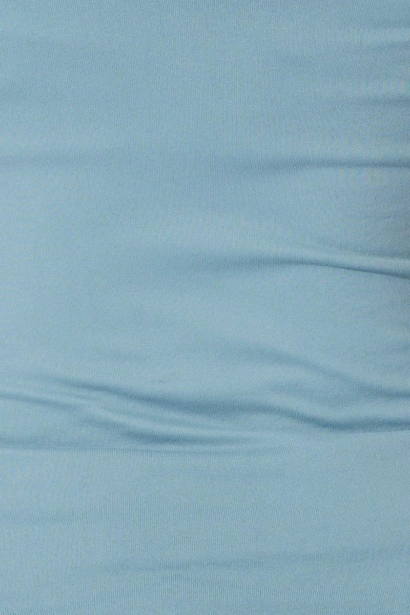 Blue Supersoft Top Sleeveless