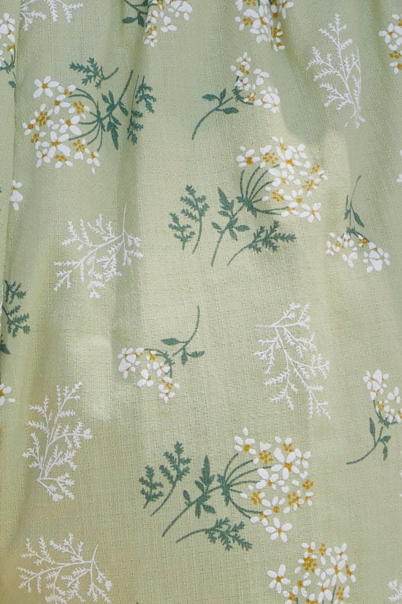 Print Crop Bralette Sleeveless