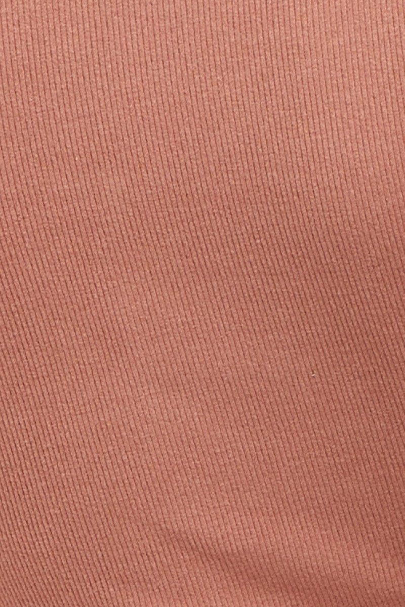 Brown T Shirt Long Sleeve