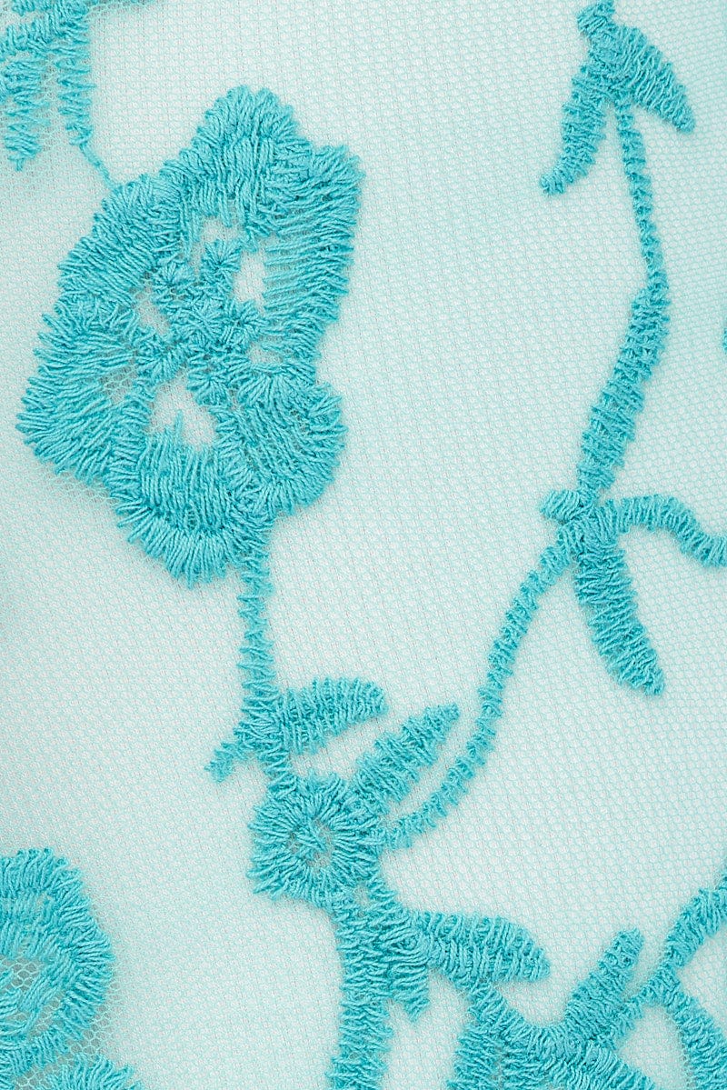 Green Kimono Half Sleeve