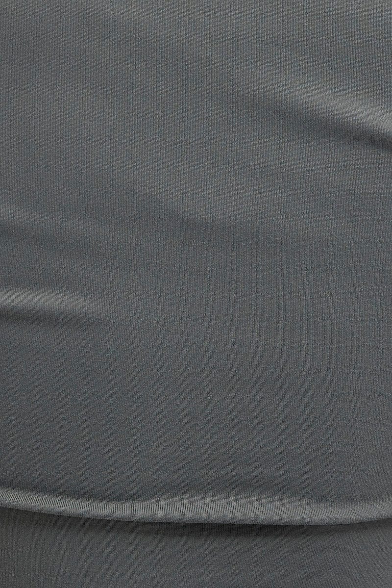 Grey Supersoft Top Short Sleeve