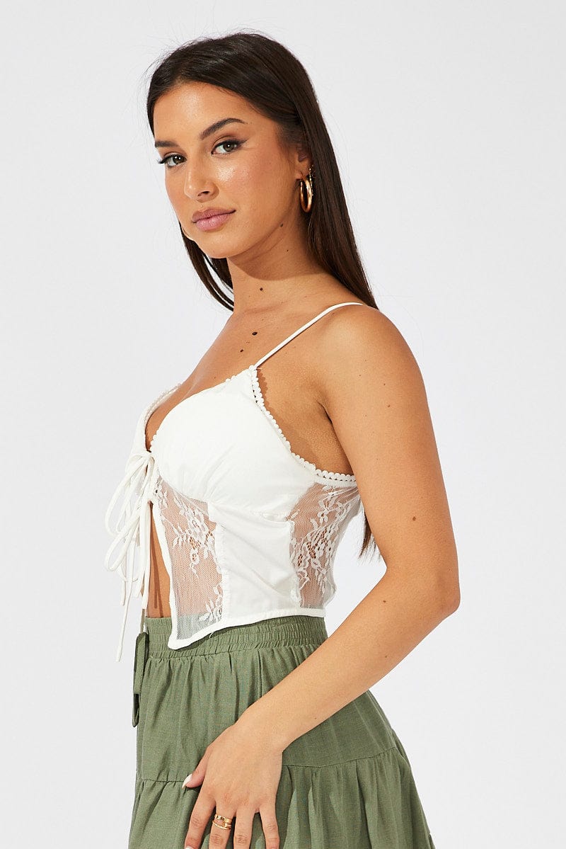 White Cami Top