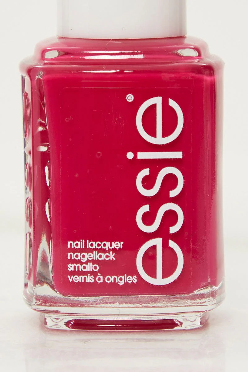 Pink Essie Nail Polish Bachelorette Bash 30 Bright Pink
