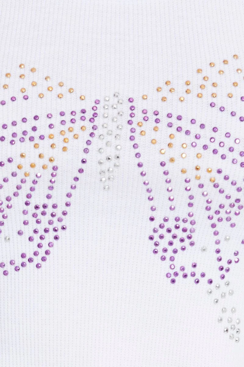 White Crop Tank Sleeveless