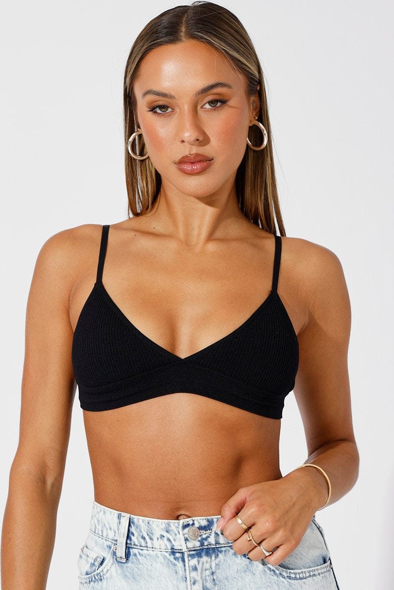Black Bralette Seamless
