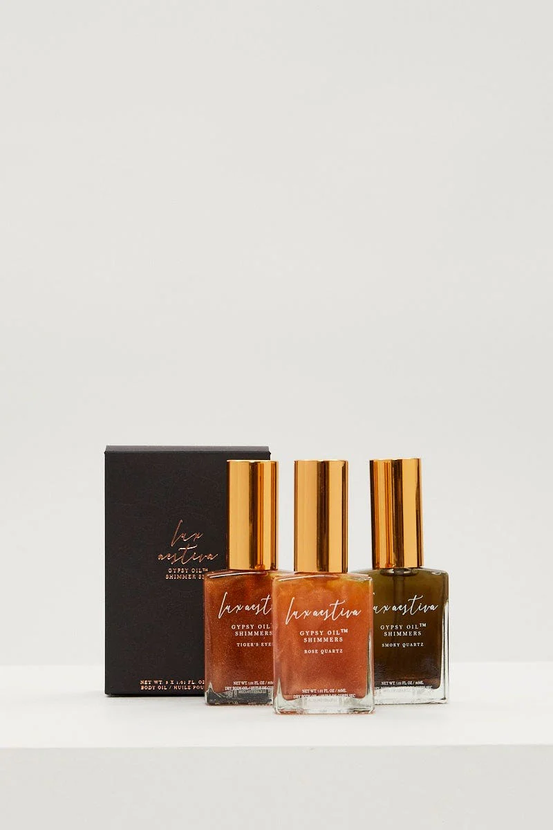 Multi Lux Aestiva Bambino Gypsy Oil Shimmer Set