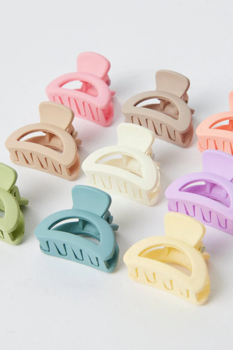 Multi 9 Pack Multi Claw Clips