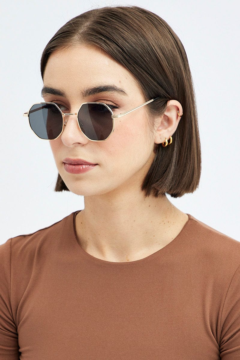 Grey Fashion Sunglasses