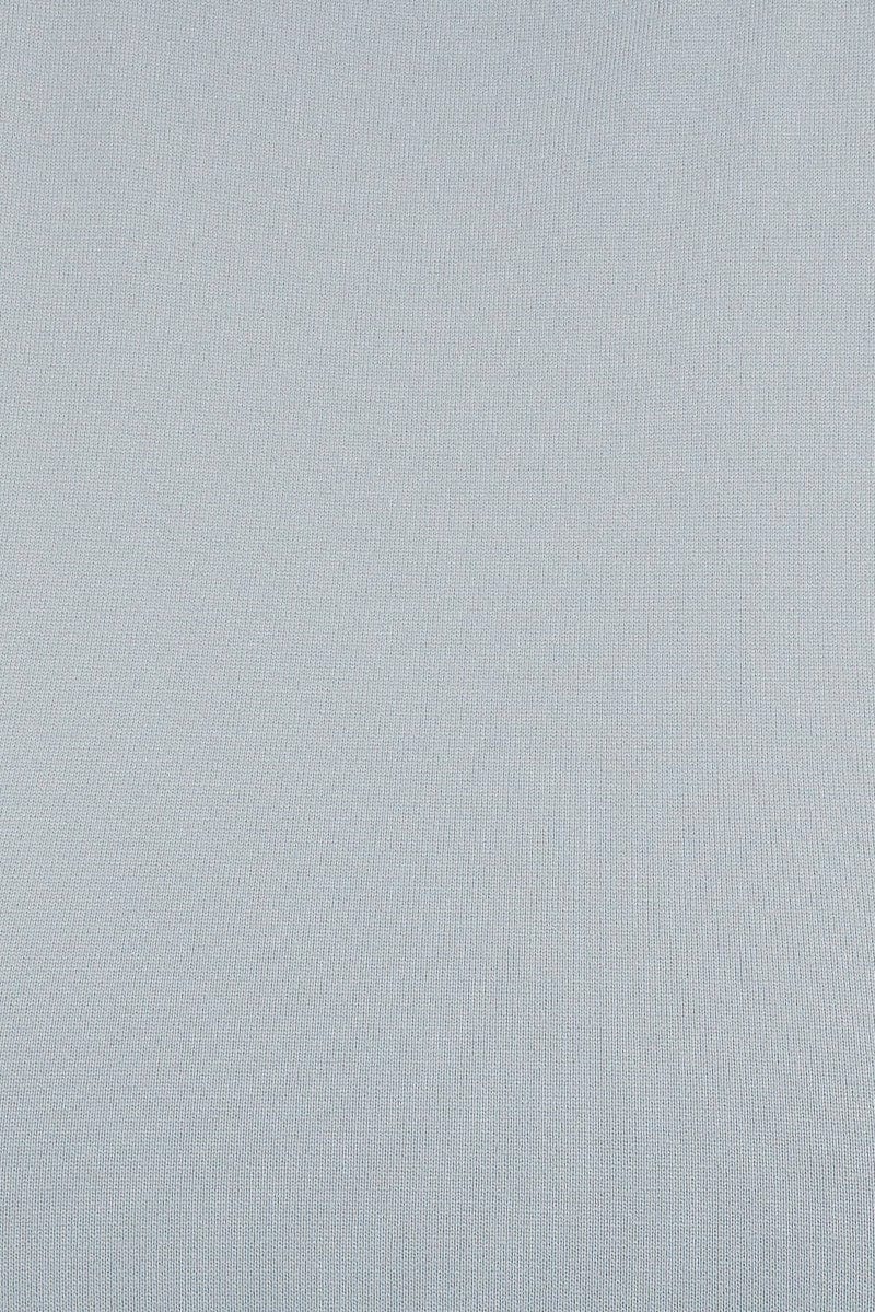 Grey Supersoft Top Short Sleeve Round Neck