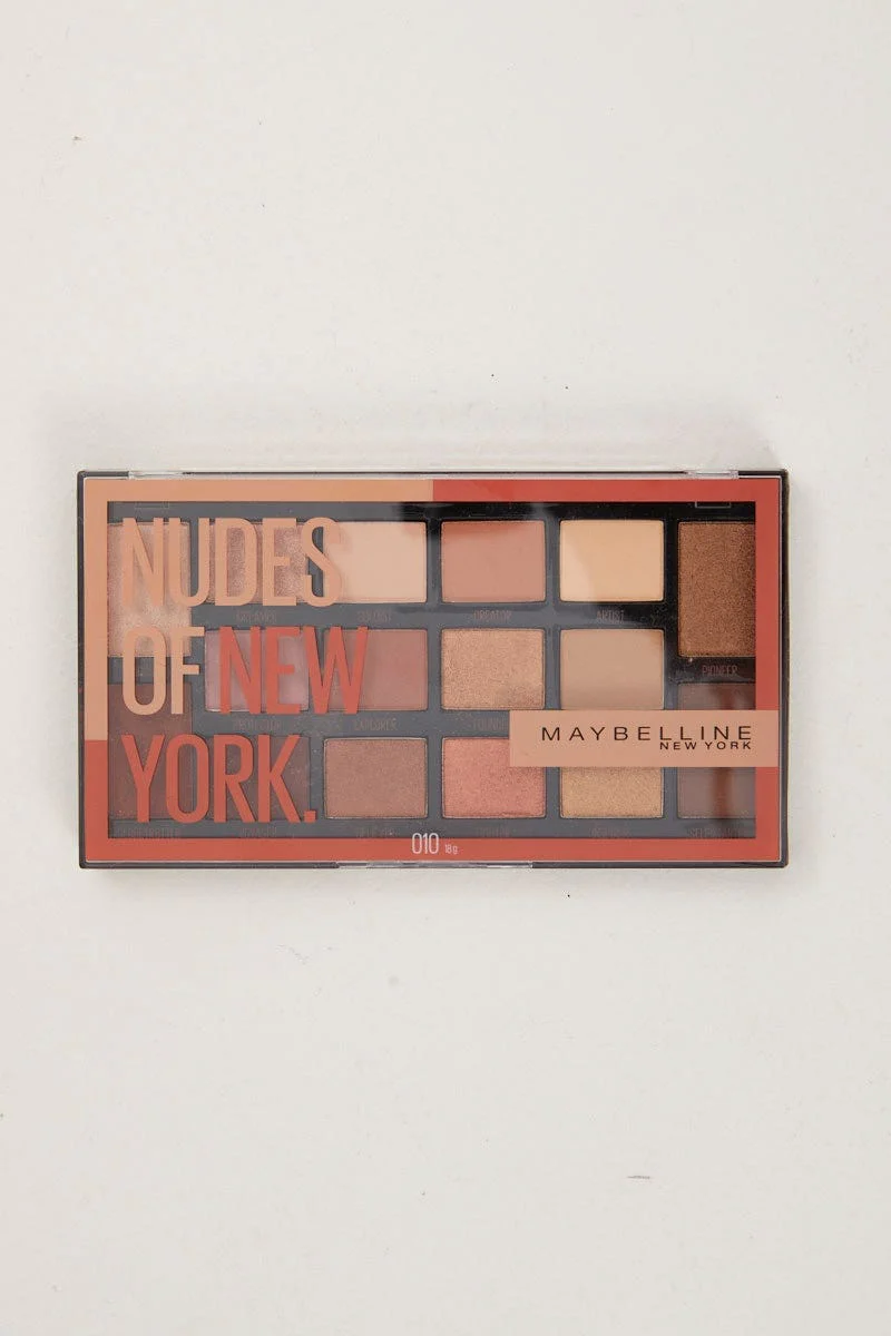 Multi Maybelline Nudes Of New York Eyeshadow Palette