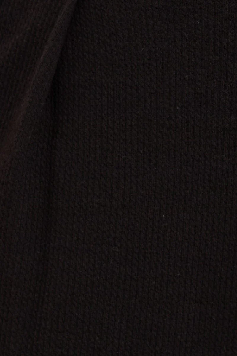 Black Pants High Waist Wide Leg