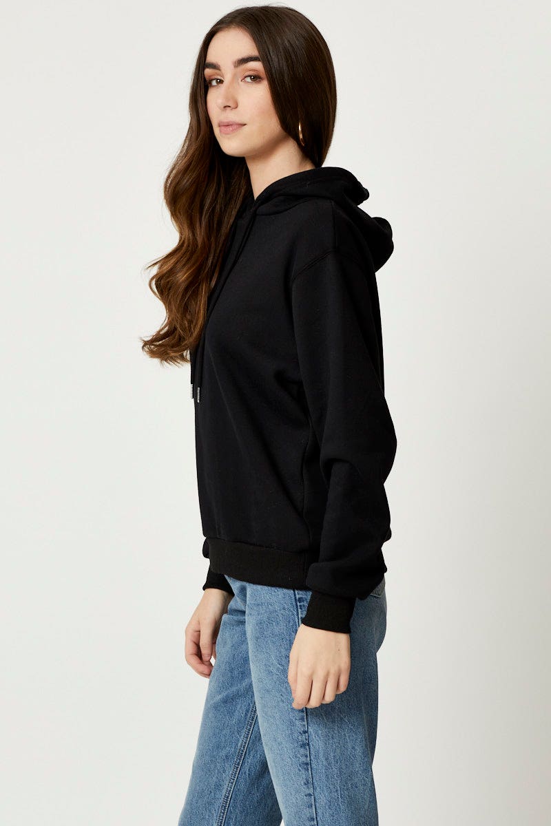 Black Hoodie Long Sleeve