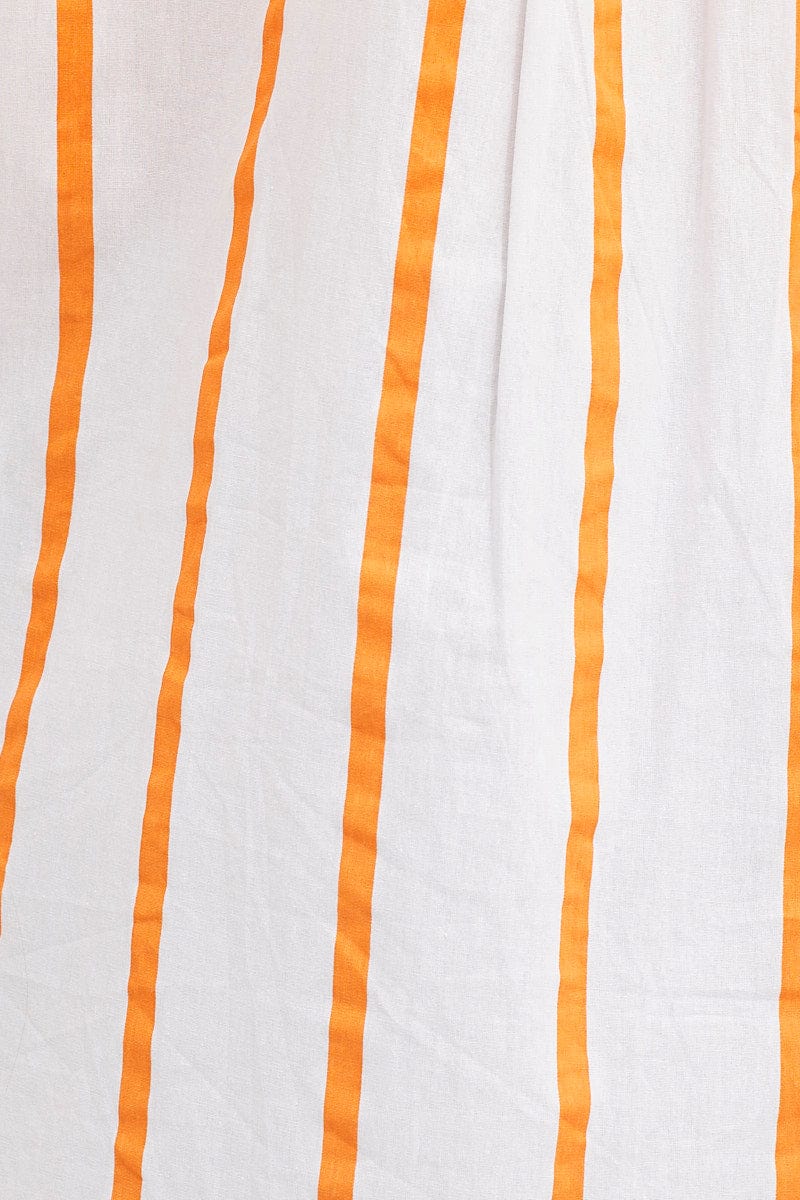 Stripe Long Sleeve Button Up Shirt