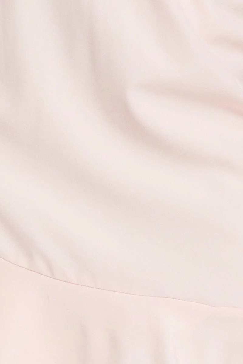 Orange Wrap Dress Mini