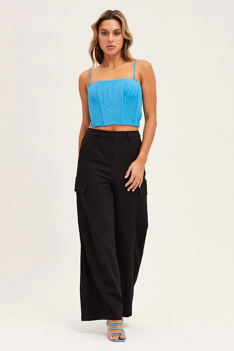 Black Cargo Pant