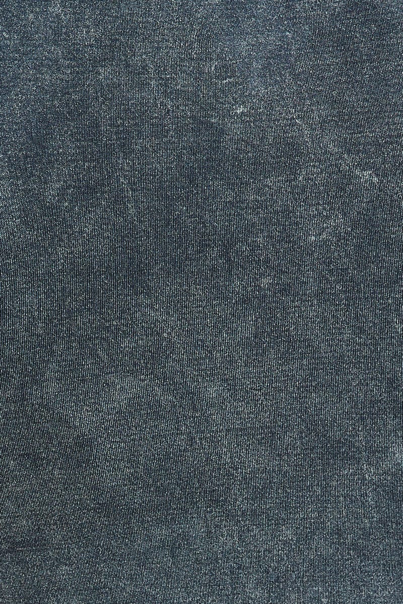 Grey Tank Top Crew Neck Washed Seamless