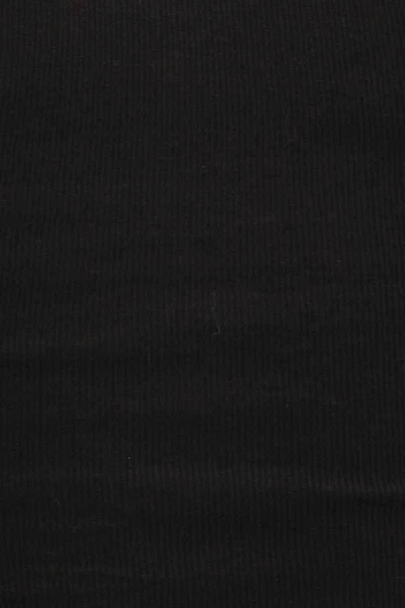 Black Tank Top Rib