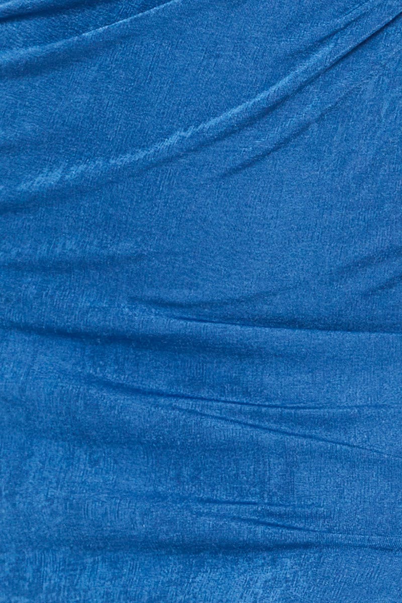 Blue Midi Dress Bodycon