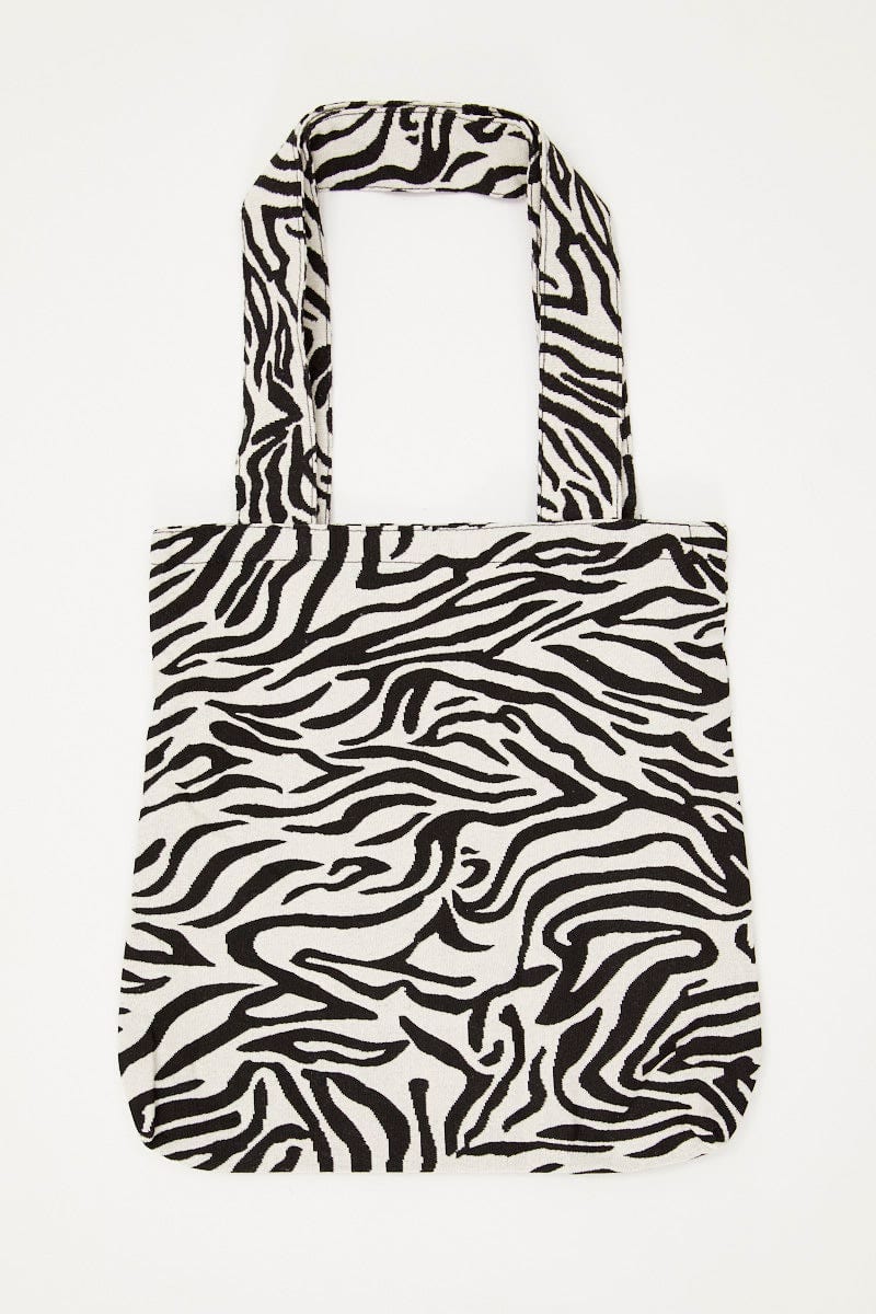 Print Cord Tote Bag