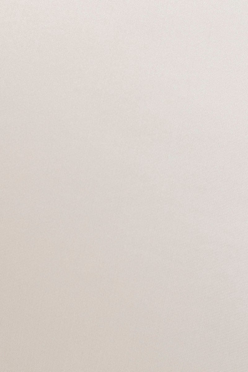 White Racer Back Strap Mini Dress