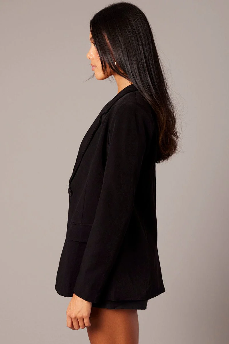 Black Smart Blazer