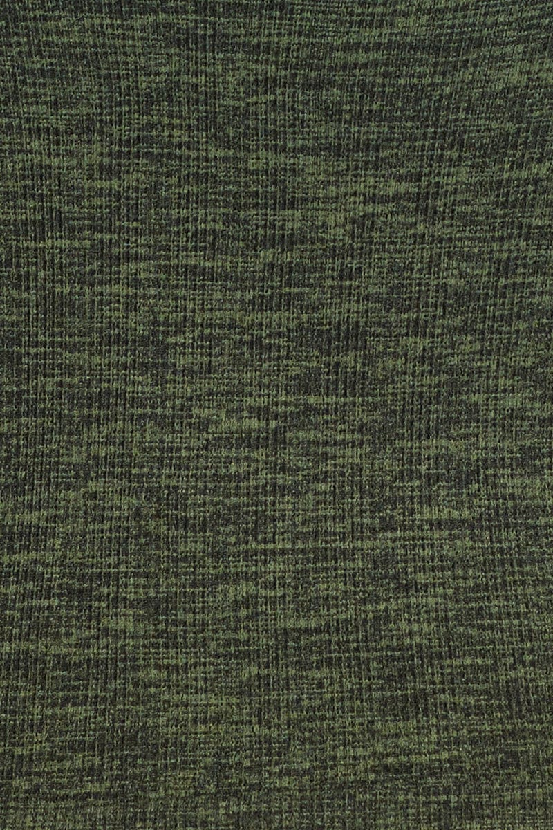 Green Bralette Top Seamless Crop