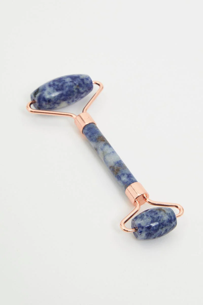 Blue Nyla-Rose Sodalite Quartz Beauty Roller