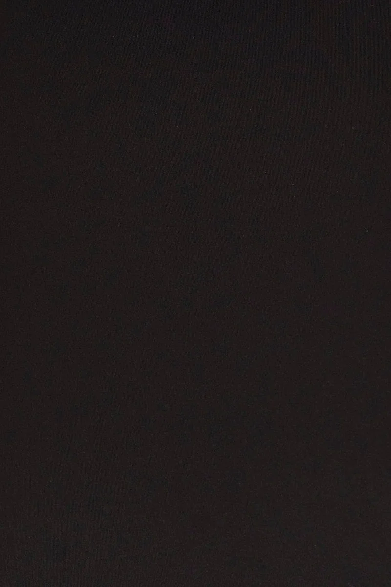 Black Tank Top Sleeveless Underseam Activewear