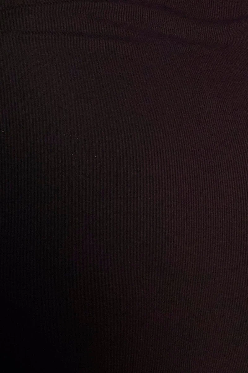 Black Halter Bodycon Dress