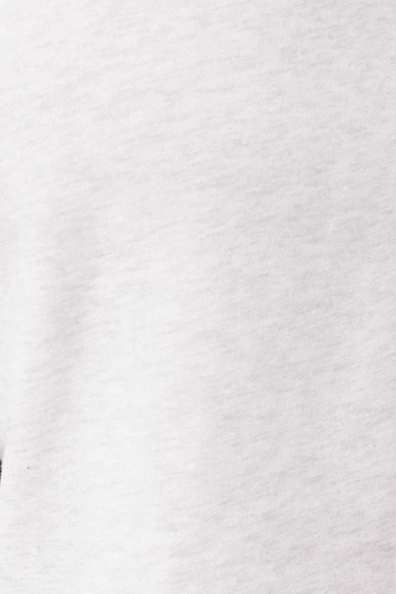 Grey Track Pants High Rise