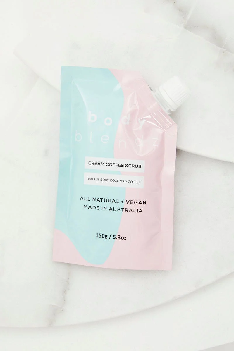 Multi Body Blendz Coconut Coffee Cream Coffee Scrub 150G