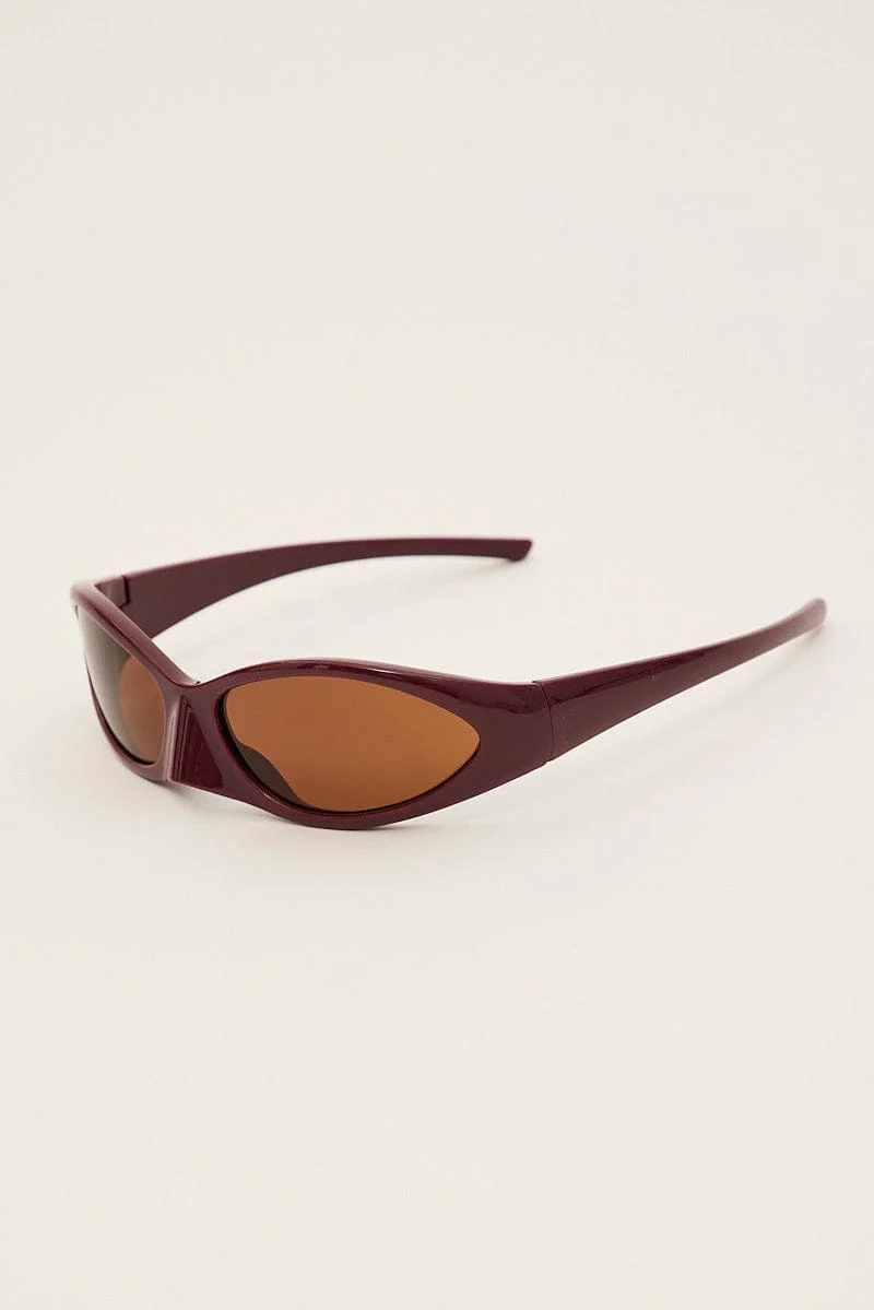 Brown Fashion Sunglasses