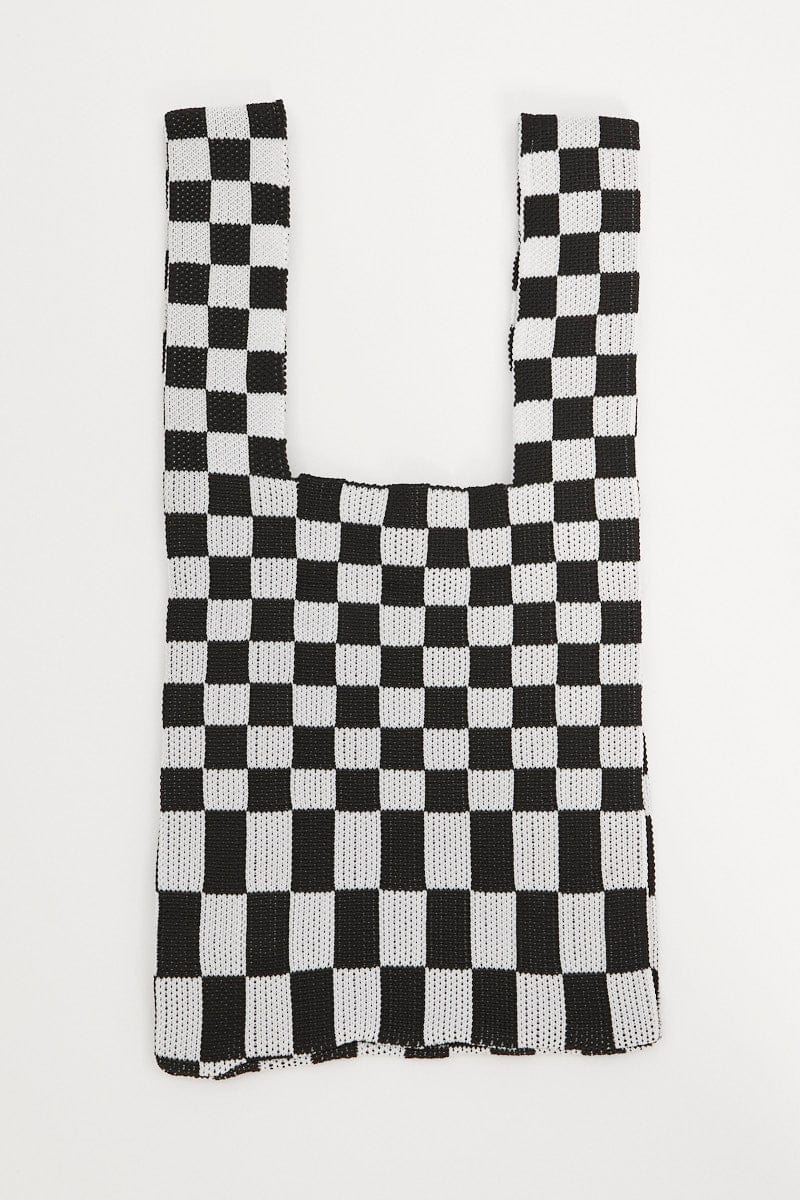 Black Crochet Bag