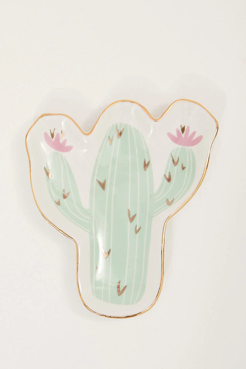 Multi Cactus Trinket Dish