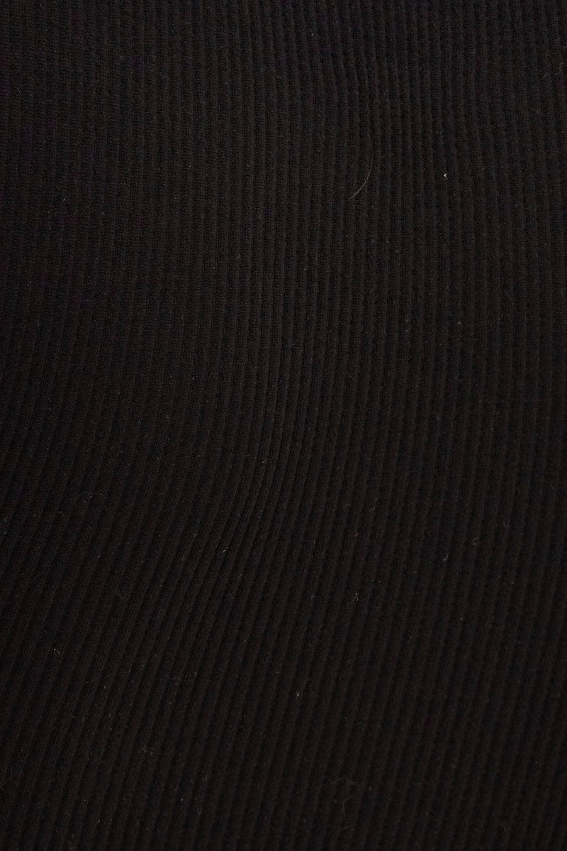 Black Bodysuit Seamless Sleeveless