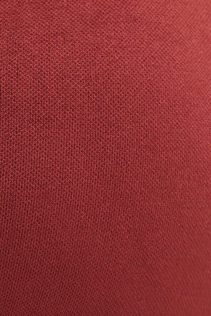 Pink Seamless Activewear Top