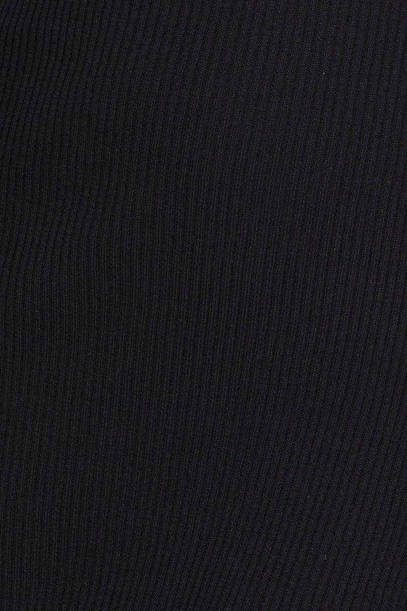 Black Knit Dress Bodycon