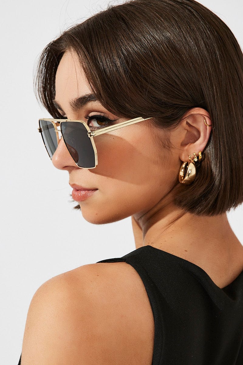 Grey Fashion Sunglasses