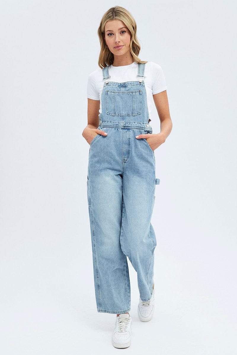 Denim Overall Carpenter