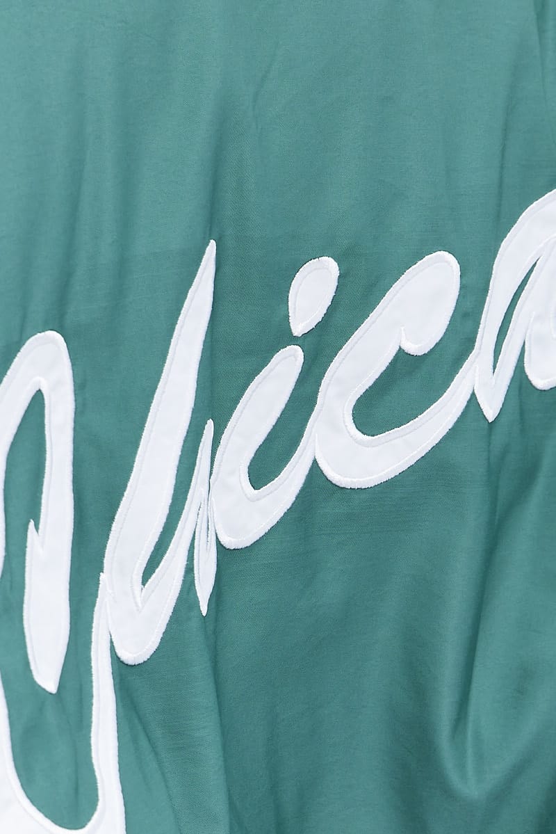 Multi Graphic Jacket Long Sleeve Oversized