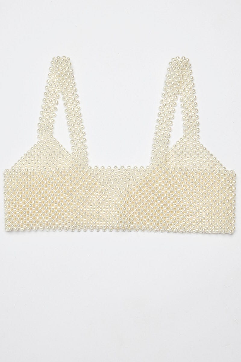 White Pearl Bralette