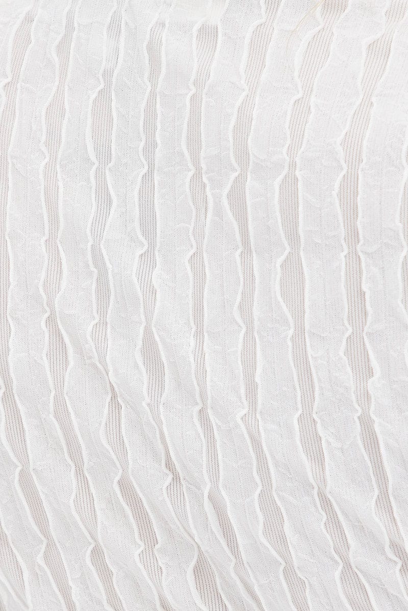 White Tie Front Shirts Short Sleeve