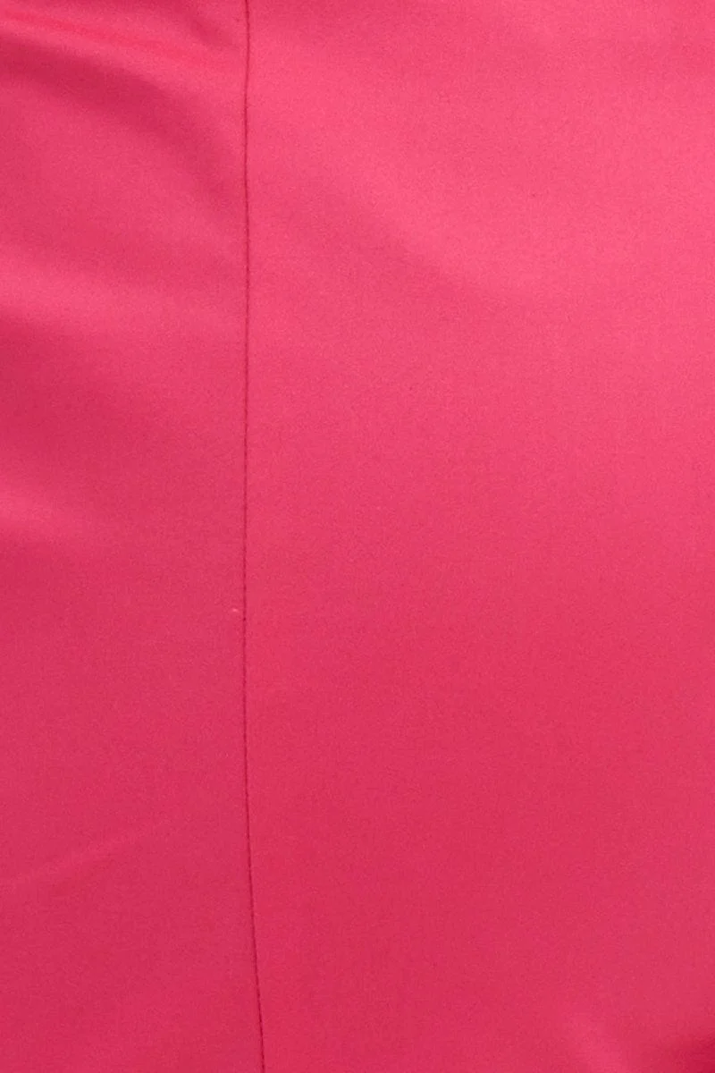 Pink Cotton Short Sateen