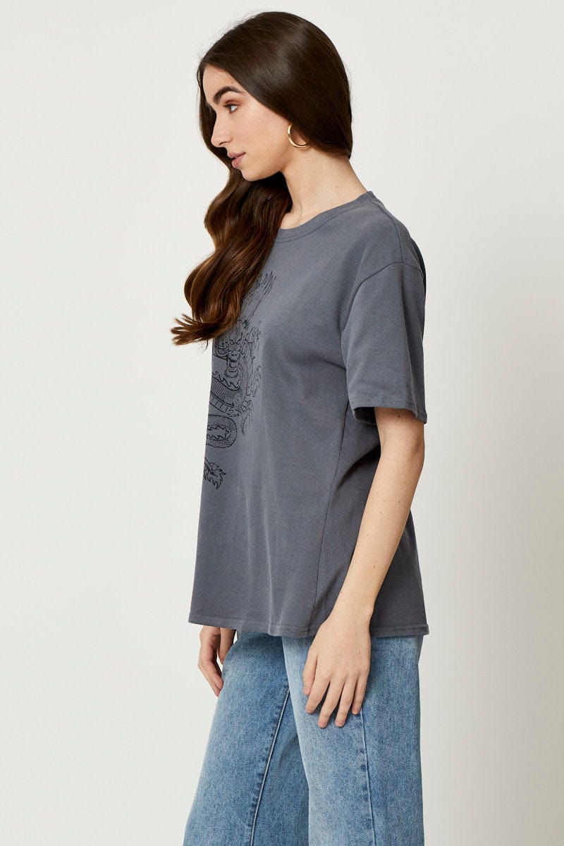 Grey Dragon T-Shirt