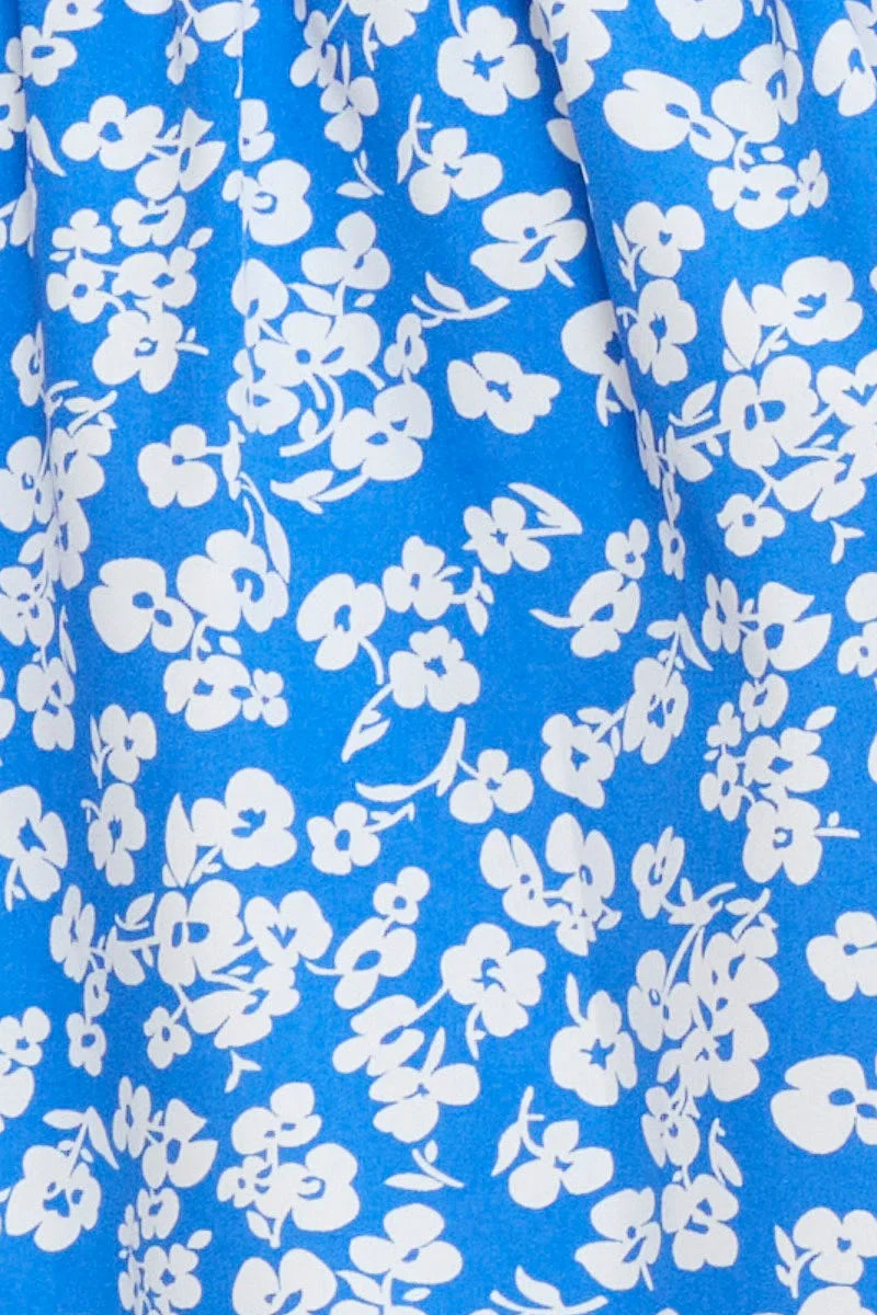 Print Crop Top Sleeveless