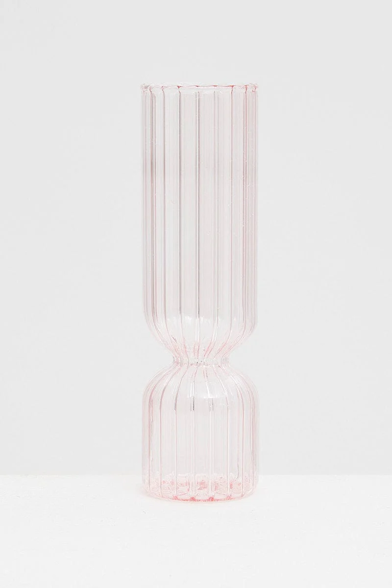Pink Glass Vase